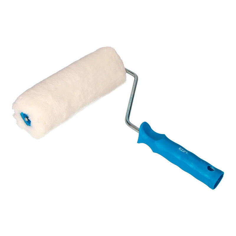 Pack De 6 Unidades - Rodillo Profesional Acrilico 22cm Pelo Largo Especial Para Pinturas En Fachadas Y Muros De Cemento. Edm