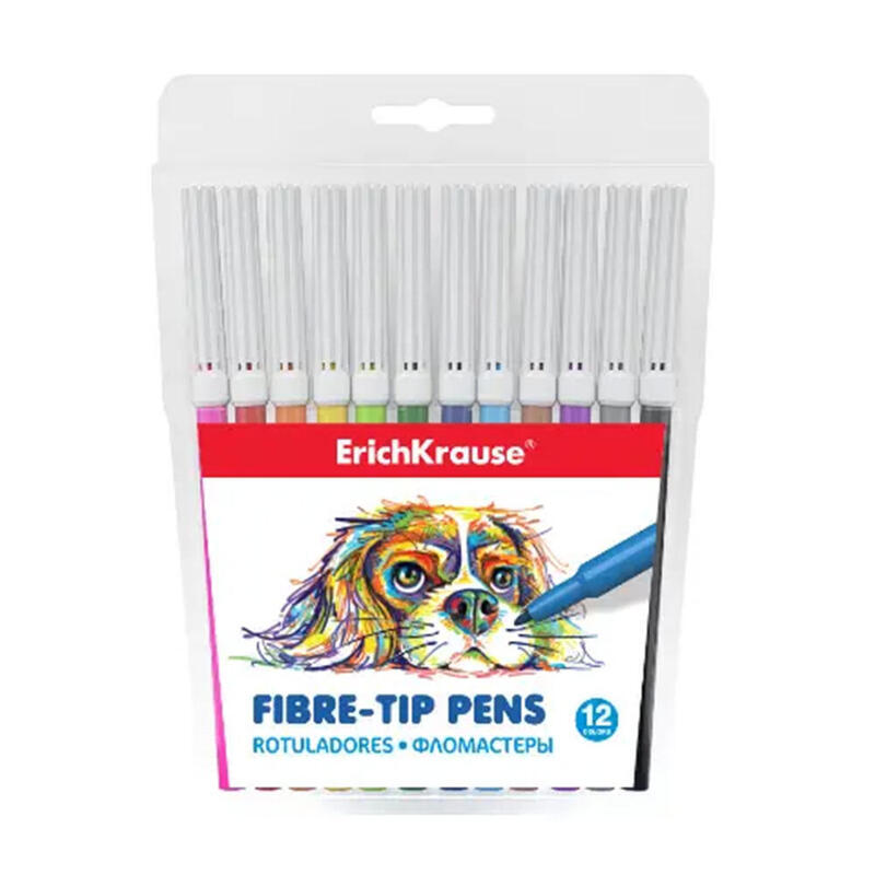 Pack De 6 Unidades - Rotuladores Colores Surtidos 12 Uds