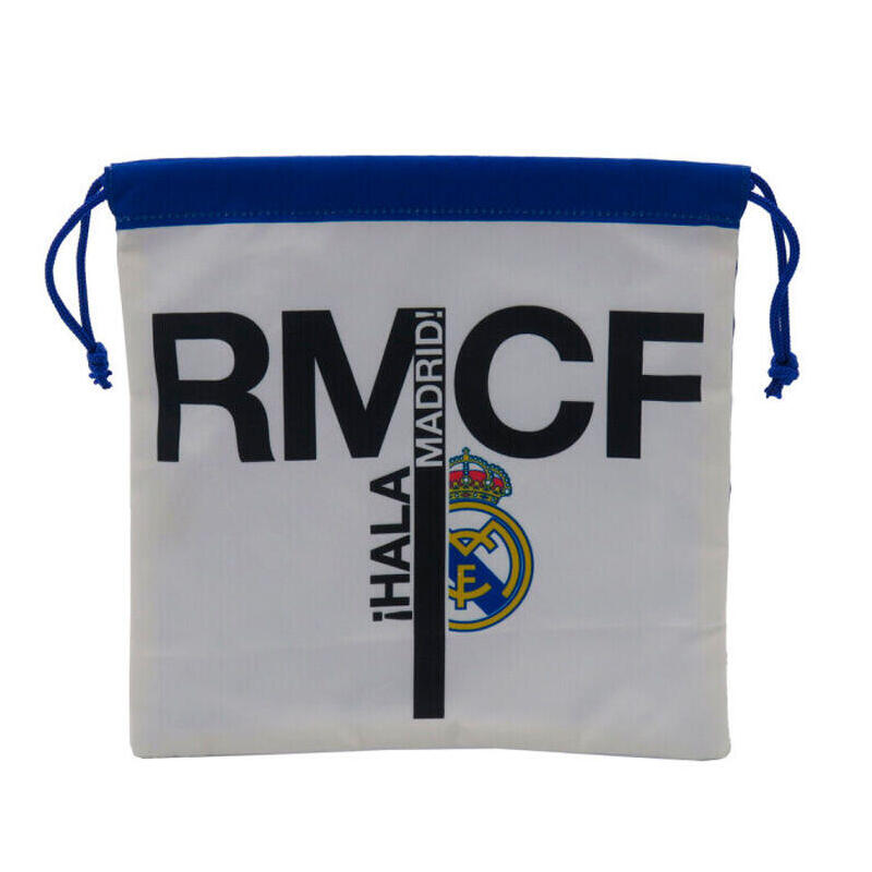 Pack De 6 Unidades - Saco Merienda Real Madrid 25cm