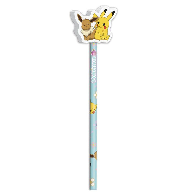 Pack De 6 Unidades - Set 3 Lapices Flowers Pokemon