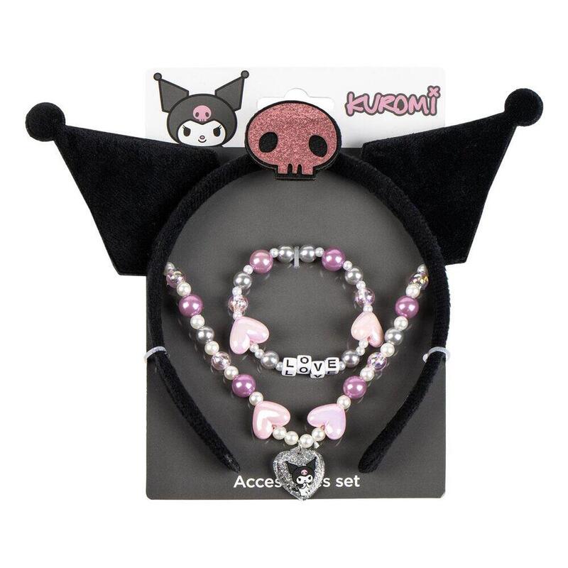 Pack De 6 Unidades - Set Bisuteria Kuromi Hello Kitty