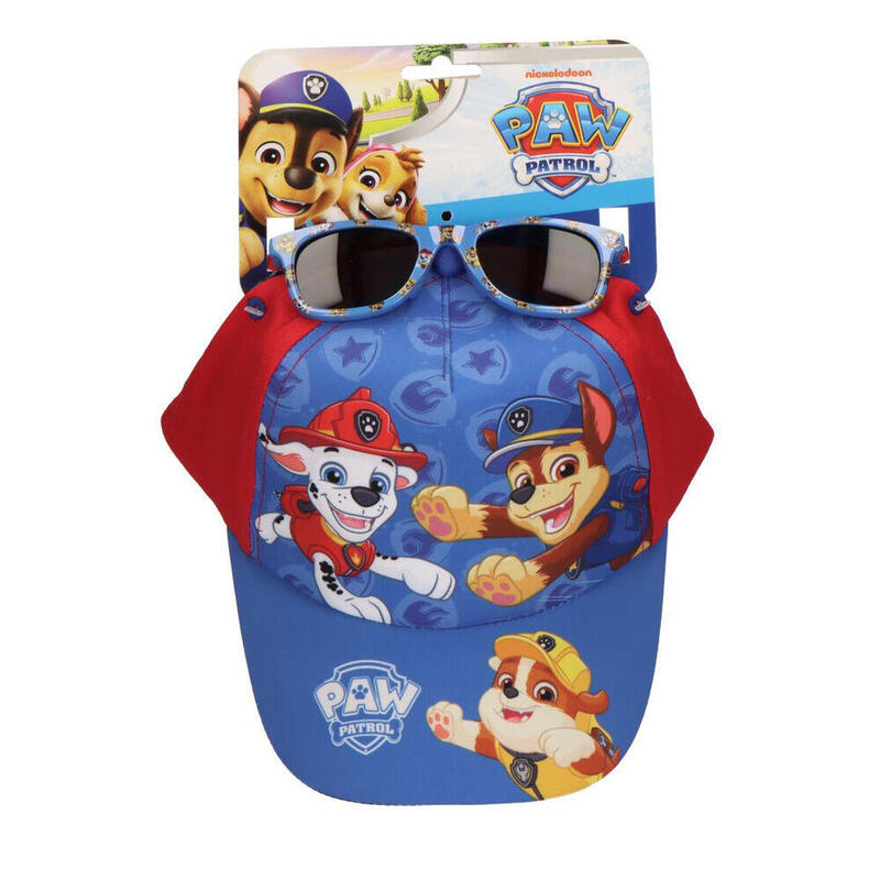 Pack De 6 Unidades - Set Gorra + Gafas Sol Patrulla Canina Paw Patrol