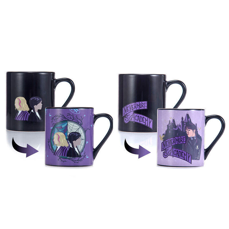 Pack De 6 Unidades - Taza Miercoles Surtido