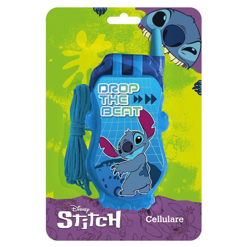 Pack De 6 Unidades - Telefono Movil Juguete Stitch Disney