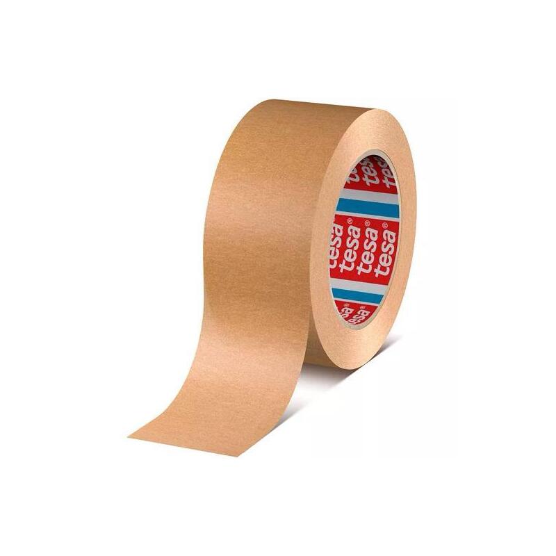 Pack De 6 Unidades Tesa Cinta De Embalaje Tesapack Estándar Rollo 50mm X 50m Papel Adhesivo Marrón