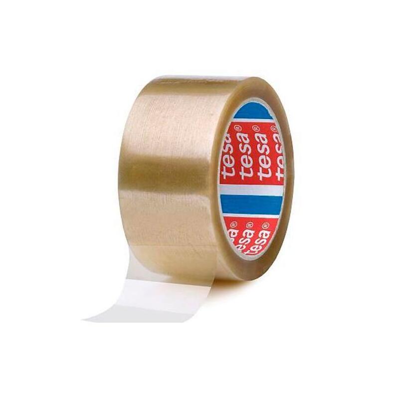 Pack De 6 Unidades Tesa Precinto Pp Transparente 66x50