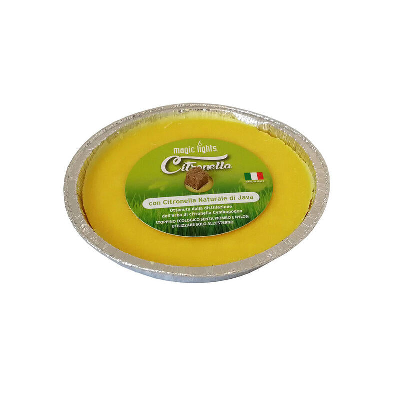Pack De 6 Unidades - Vela De Citronela Ø14cm Uso Externo Magic Lights