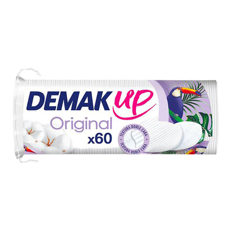 Pack De 7 Unidades - Discos Desmaquillantes Original, Pack De 60 Uds