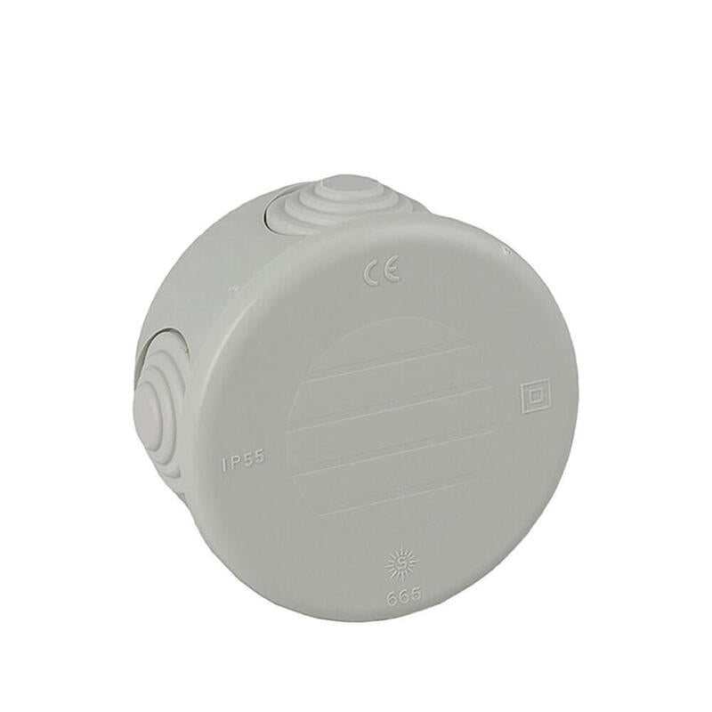 Pack De 8 Unidades - Caja Estanca Redonda Ø70x35mm Solera 665
