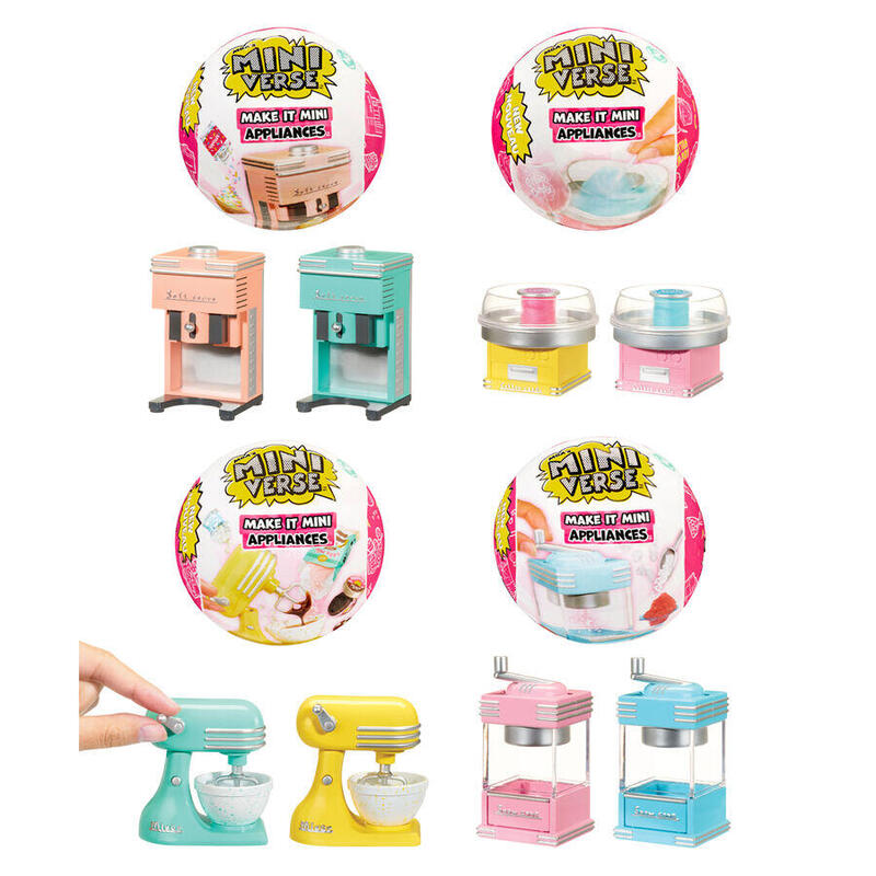 Pack De 8 Unidades - Capsula Sorpresa Miniverse Make It Mini Electrodomesticos Surtido