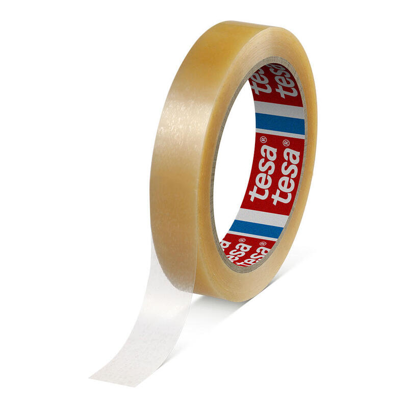 Pack De 8 Unidades - Cinta De Embalaje Tesa Film Pvc Transparente 4204 66m X 19mm
