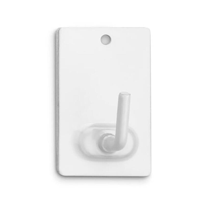 Pack De 8 Unidades - Colgador Adhesivo Blanco (Blister 2 Unid.) Inofix