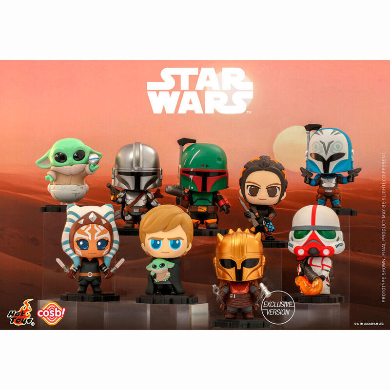 Pack De 8 Unidades - Figura Sorpresa Cosbi Series 1 Star Wars Surtido