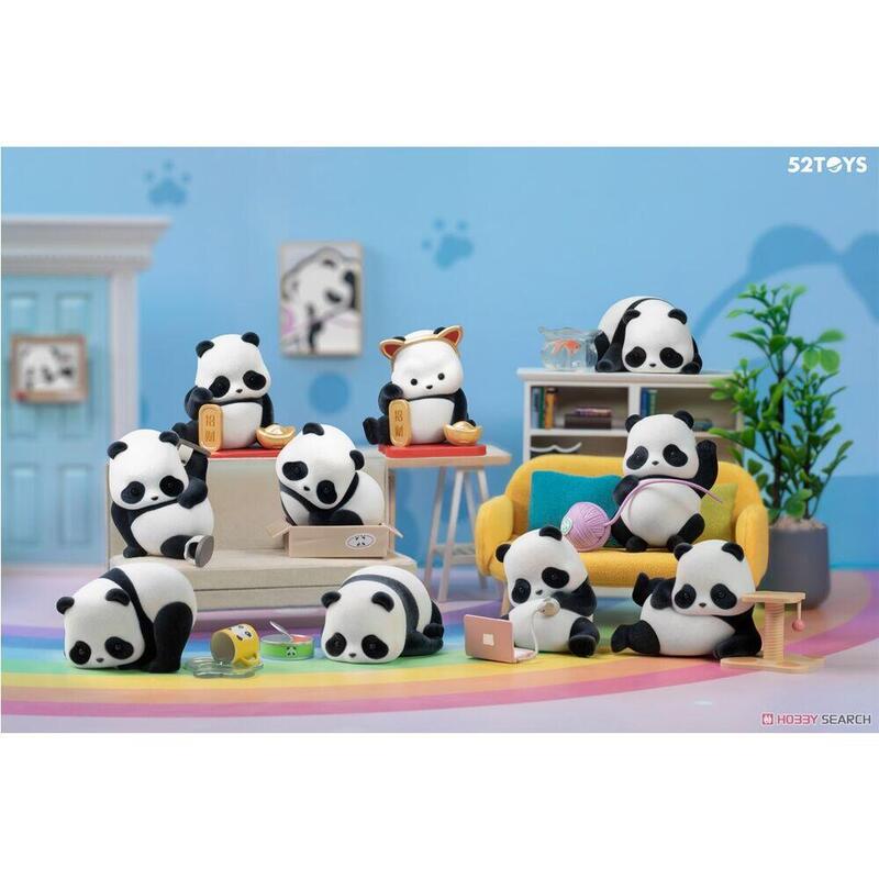 Pack De 8 Unidades - Figura Sorpresa Panda As A Cat Panda Roll