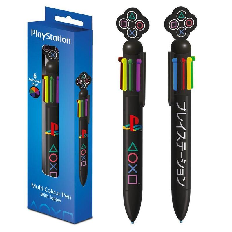 Pack De 8 Unidades - Set 2 Boligrafos Multicolor Playstation