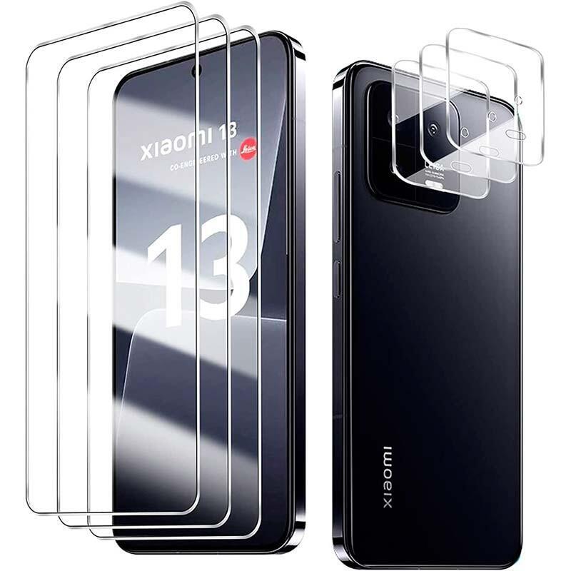 Pack De Accesorios Xiaomi 13 Con 3 Protectores De Pantalla + 3 Protectores De Cámara