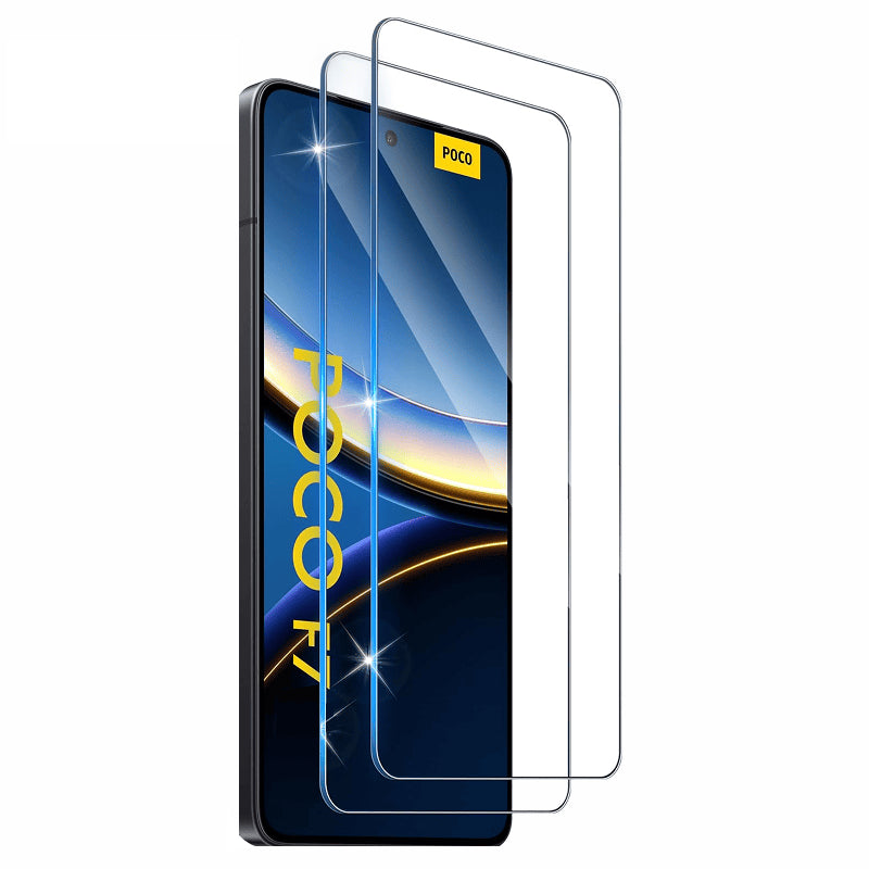 Pack X2 Protector De Cristal Templado Xiaomi Poco F7 Full Screen 3d