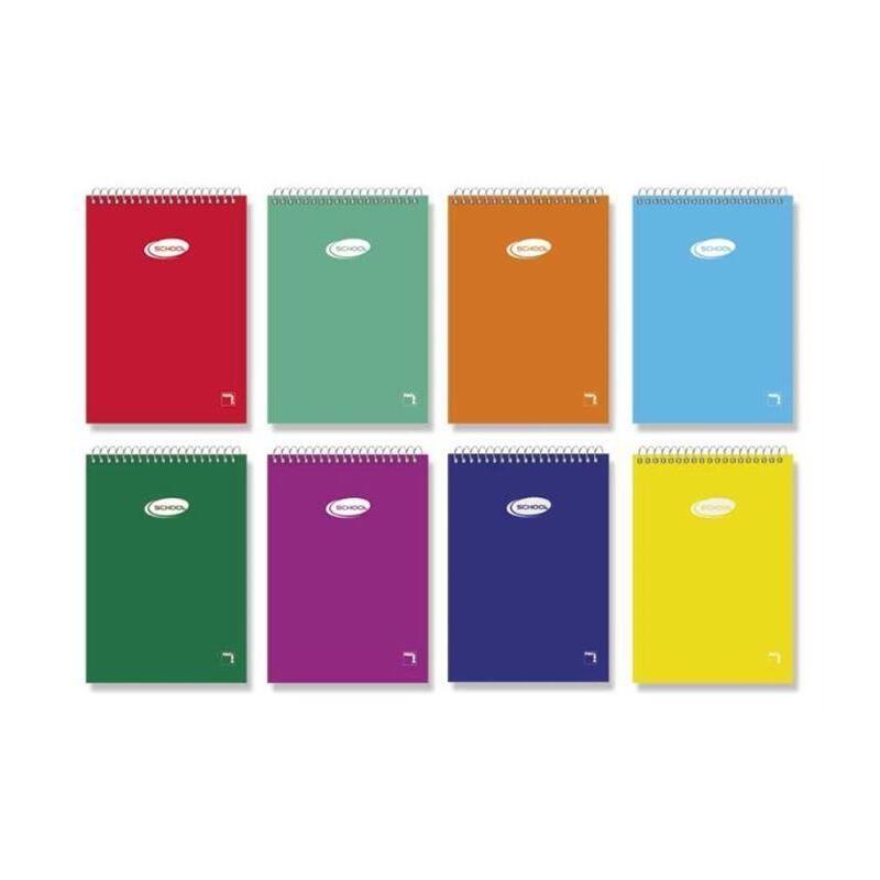 Pacsa Block Basic 80 Hojas 4x4 Tapas Cartón 12º 60gr Colores Surtido -10u-