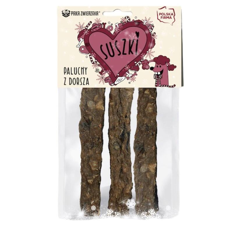 Paka Zwierzaka Cod Fingers - Premio Para Perros - 60g