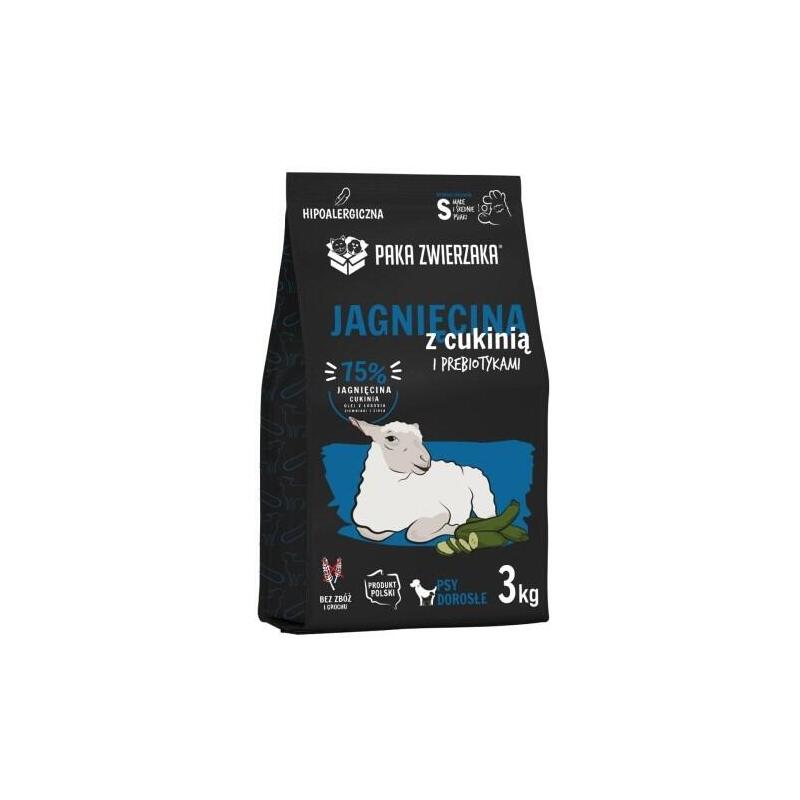 Paka Zwierzaka Lamb With Zucchini S - Alimento Seco Para Perros - 3kg