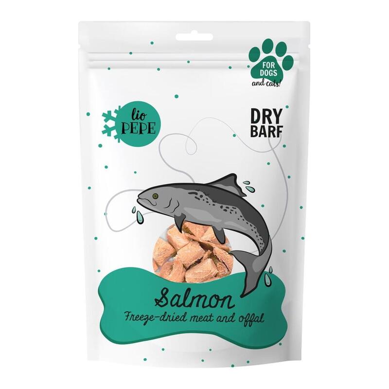 Paka Zwierzaka Lio Pepe Salmon Xl - Premio Para Perros - 180g
