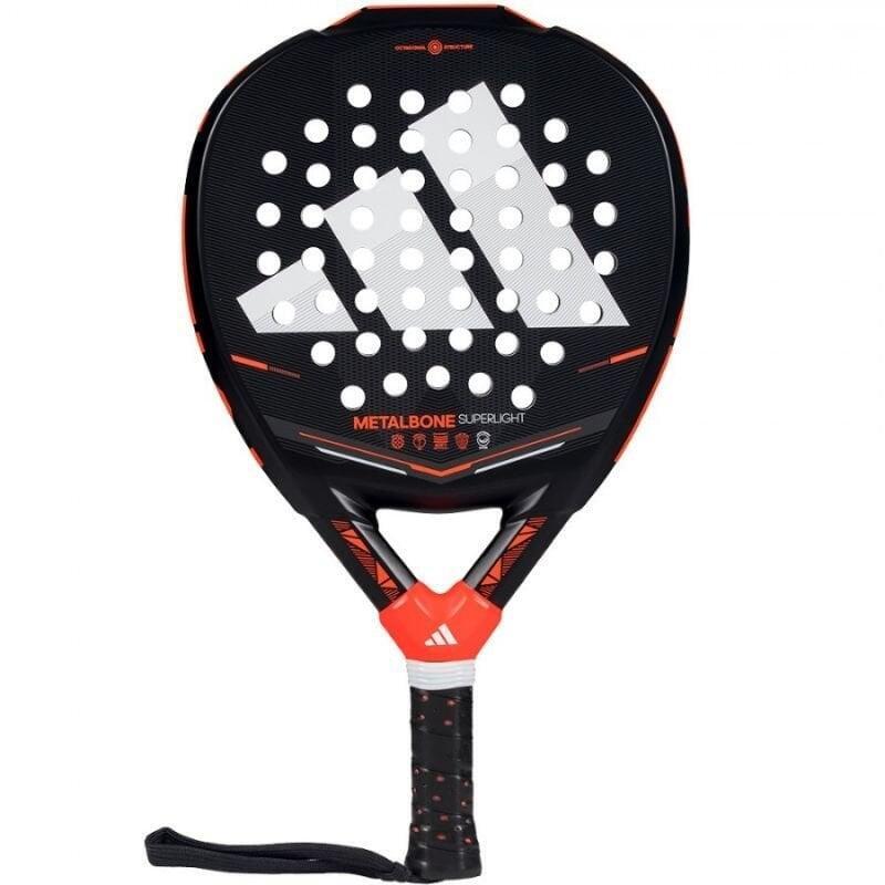 Pala De Pádel Adidas Metalbone Superlight 2026 Negra Y Naranja