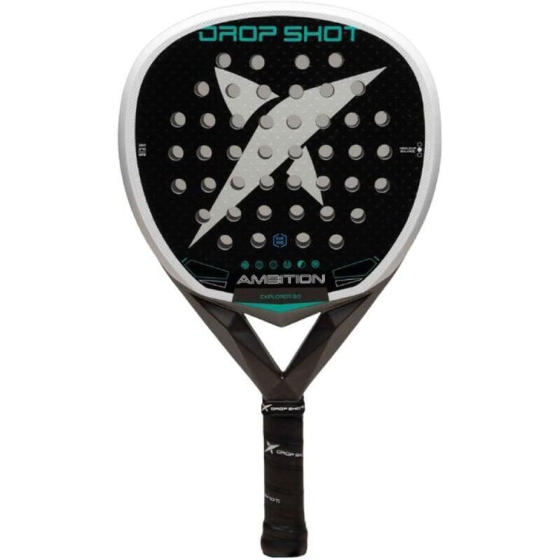 Pala De Pádel Drop Shot Explorer 9.0 2026 Negra Y Blanca