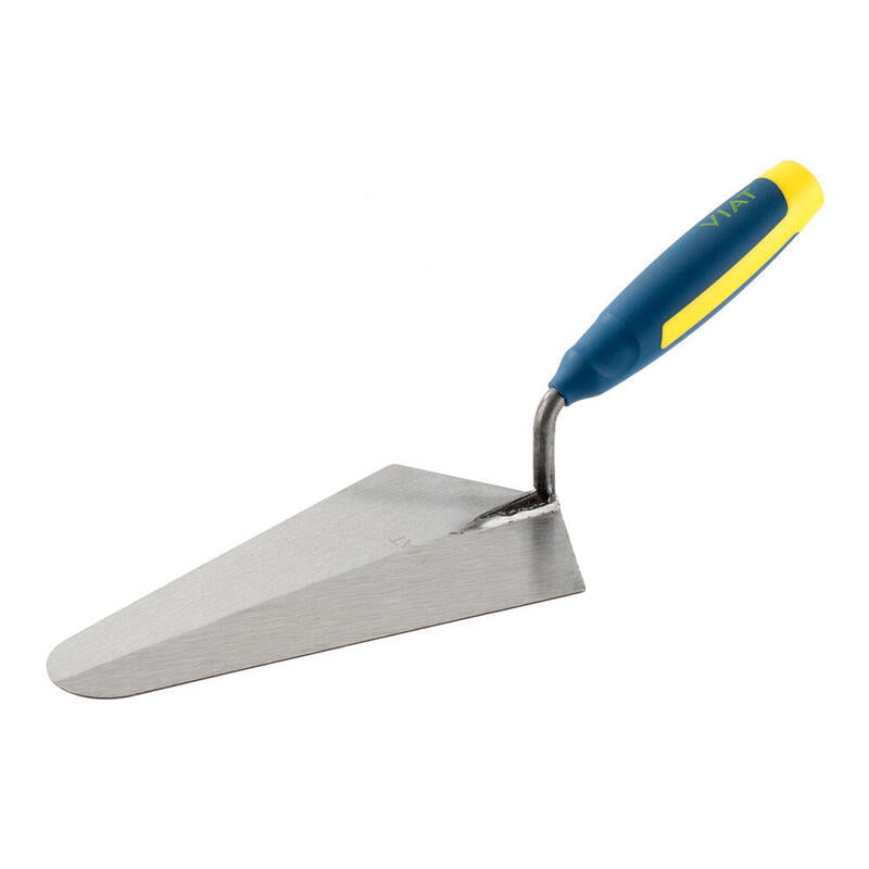 Paleta Soldada Madrileña, De Chapa De Acero Tratada Con Mango Bimaterial Ergonómico Para Una Mayor Comodidad. Vt42h Viat