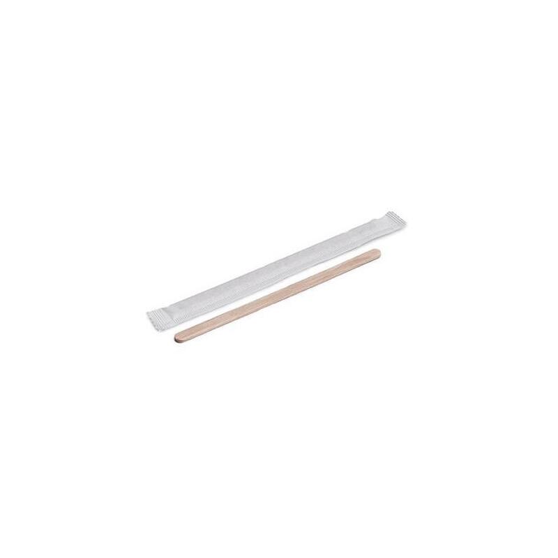 Paletina De Madera 110x5x1 Mm En Funda De Papel Individual -Caja 500u-