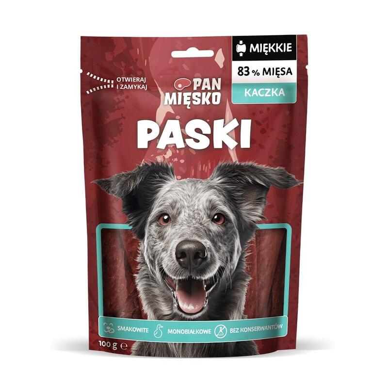 Pan Miesko Delight Para Perro Rayas De Pato 100g