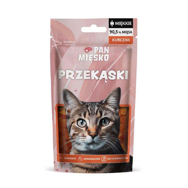Pan Miesko Przysmak Dla Kota Przekaski Kurczak 50g