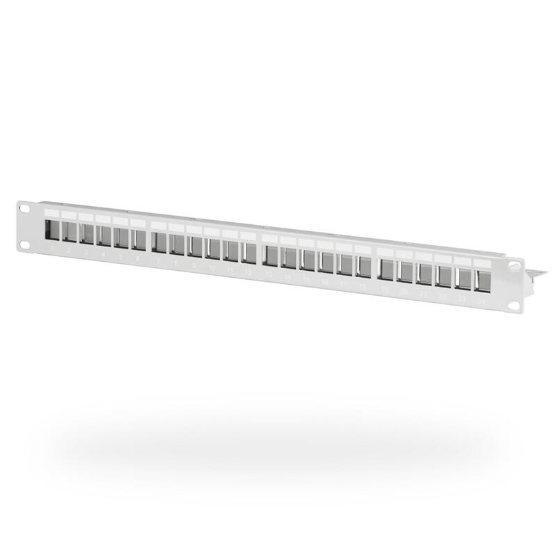 Panel De Distribución Patchpanel 19 Pulgadas 1he, 24-Port,