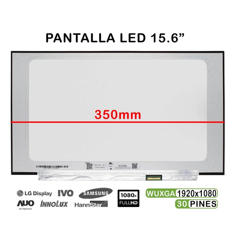 Pantalla 15.6" B156htn06.2 Nv156fhm N68 Nv156fhm N52 Nv156fhm N4x Fhd Brillo Para Portátil