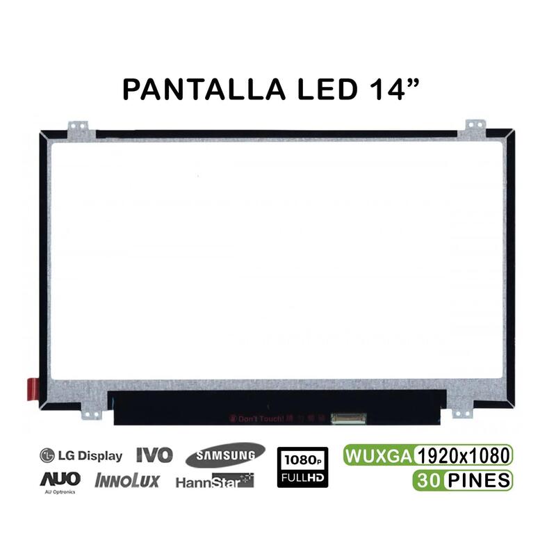 Pantalla Casi Nueva Led De 14" Para Portátil B140han02.1 N140hce Eaa