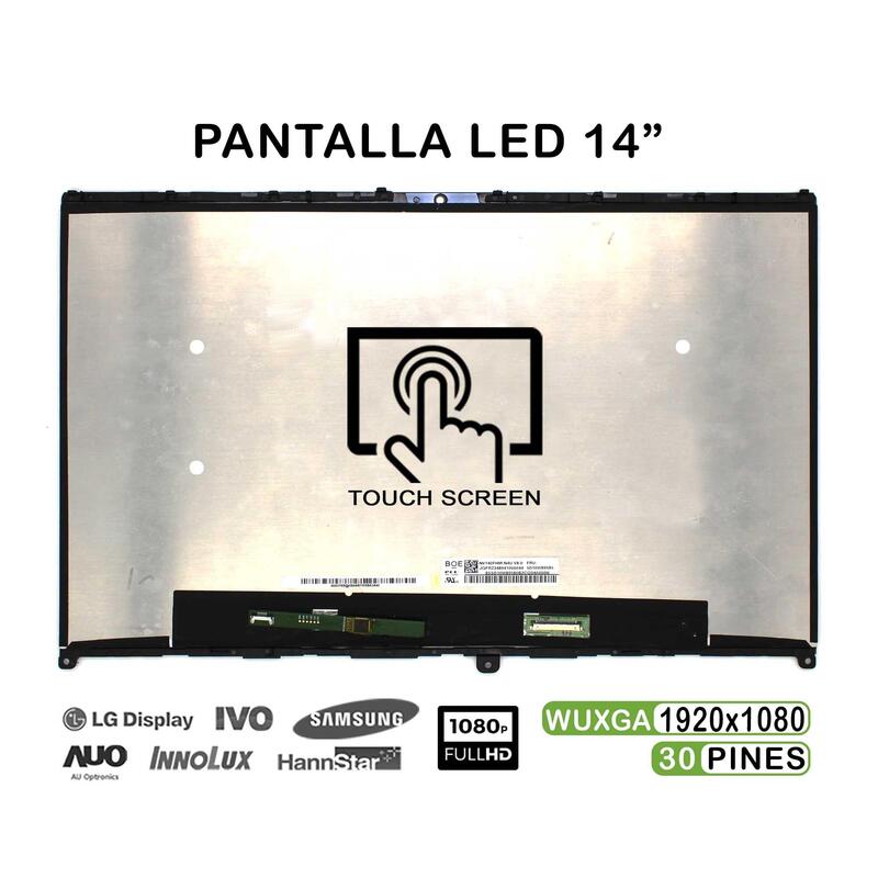 Pantalla Casi Nueva Led Táctil Para Lápiz De 14" Para Portátil Lenovo Ideapad Flex 5 14iil05 5 14are05 5 14itl05