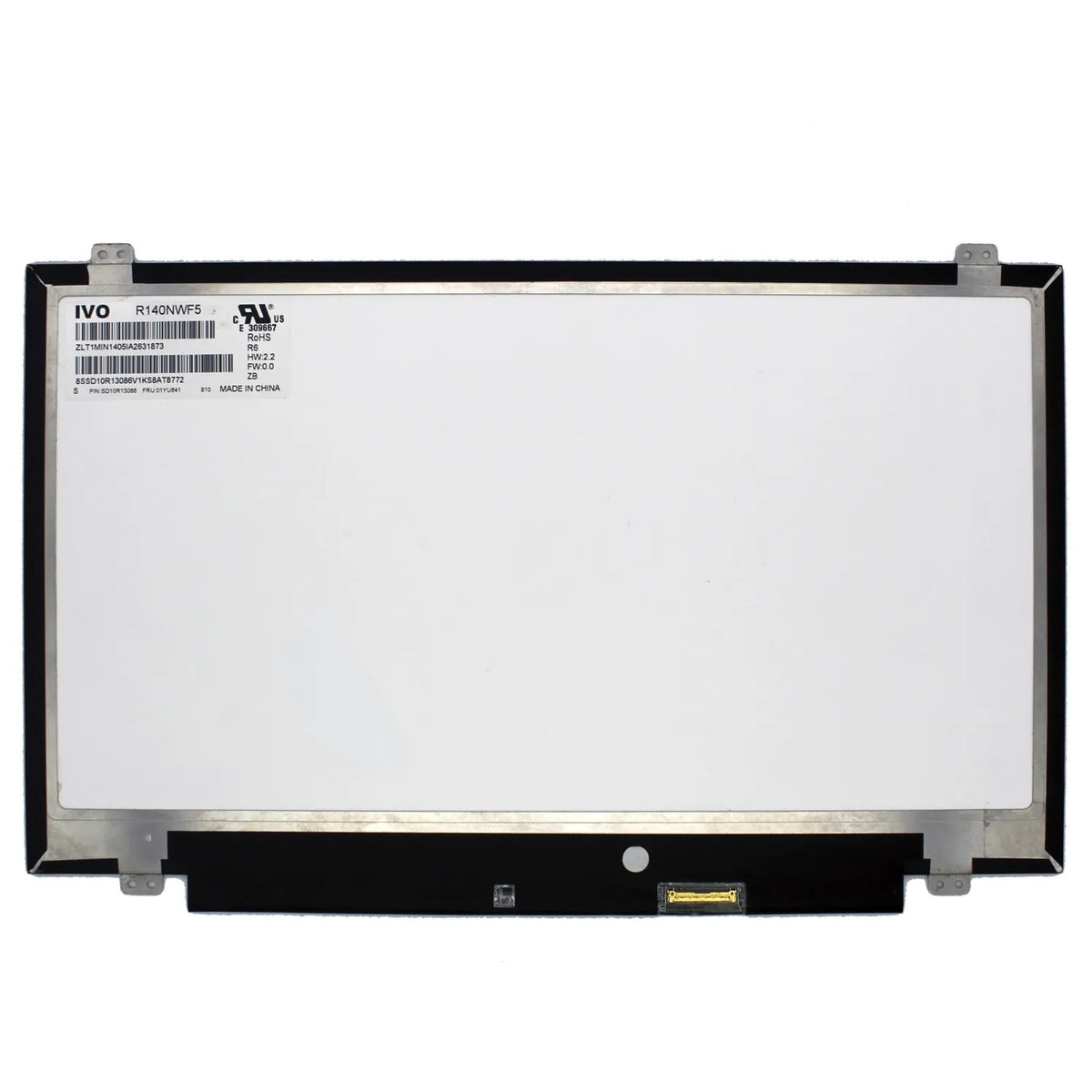 Pantalla Casi Nueva Para Portátil Led 14'' Lenovo T470P T480S | B140Hak01.0 1920X1080 Mate 40 Pines
