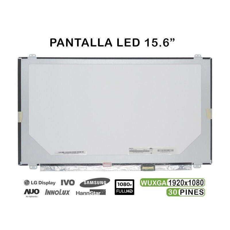 Pantalla De Portátil Para Asus X556ua Full Hd 15.6" 30 Pines