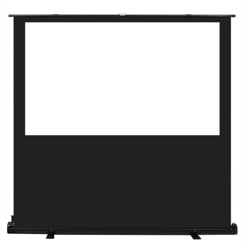 Pantalla De Proyección De 100 Pulgadas Mc-213 4:10 Pm De Pie/Sujeto, Tipo De Superficies Blancas Mate