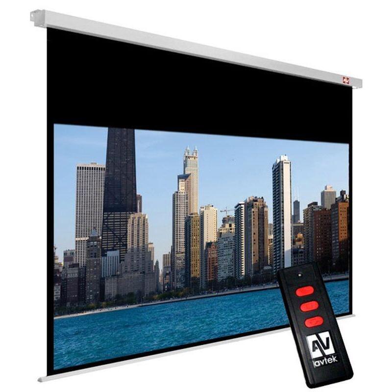 Pantalla Eléctrica Cinema Electric 300p (16:9, 300 X 227.5 Cm, Powierzchnia Blanca, Matowa)