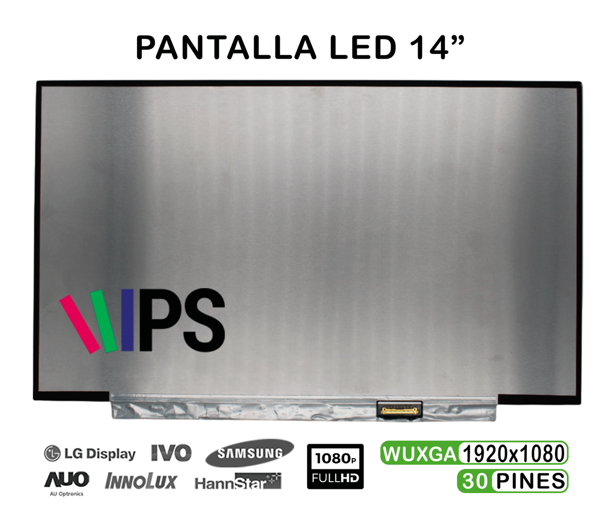 Pantalla Led De 14" Full Hd Ips Msi N140Hce-En2