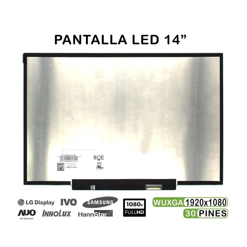 Pantalla Led De 14" Para Portátil Nv140fhm N4z Fhd 30 Pines