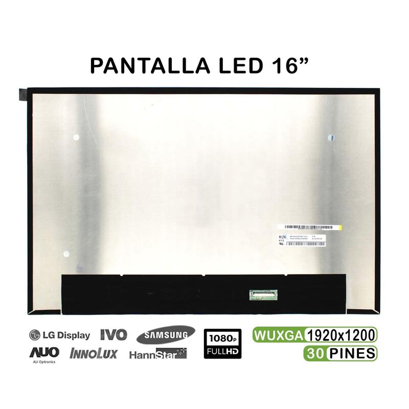 Pantalla Led De 16" Para Portátil Ne160wum N61 V8.0 30 Pines