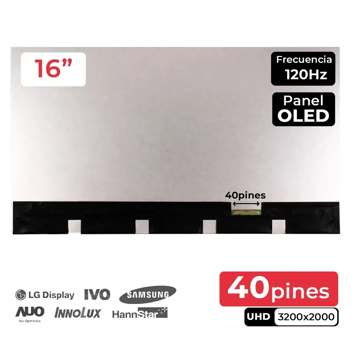Pantalla Oled De 16" Para Portátil Atna60Bx01