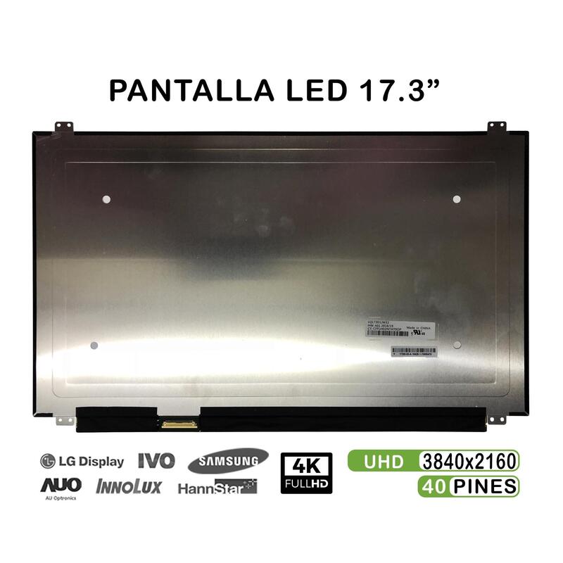 Pantalla Led De 17.3" Para Portátil Lq173d1jw31 3840x2160 40 Pines