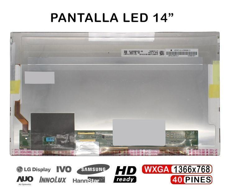 Pantalla Led De 14" Para Portátil Dell X7Jcd 0X7Jcd Ltn140At19-201