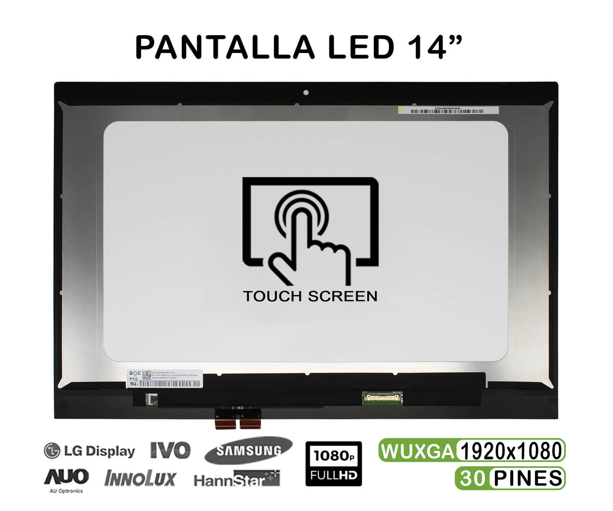 Pantalla Led Lenovo Yoga 520-14 5D10N45602 14" Fhd