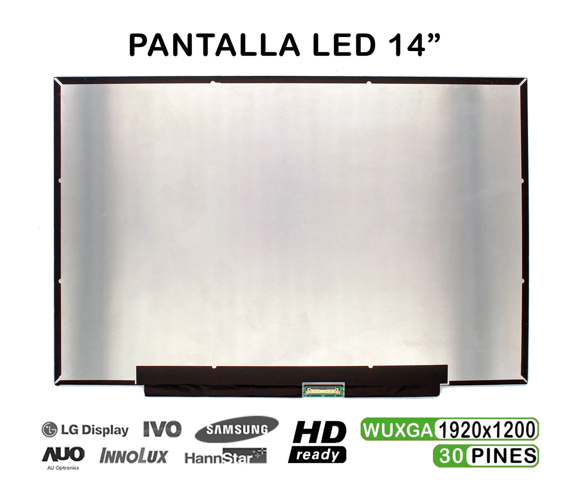 Pantalla Led Mate De 14" Para Portátil Lenovo Ideapad Slim 3 14Irh10 5D11P86178