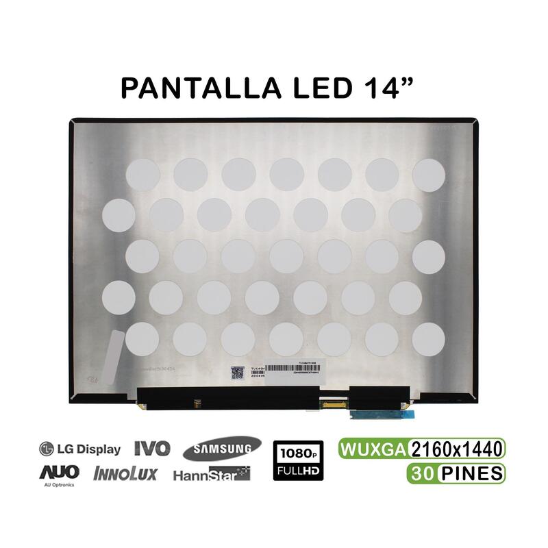 Pantalla Led Táctil 14" Para Portátil Tv140wtm Nh0 2160x1440 30 Pines