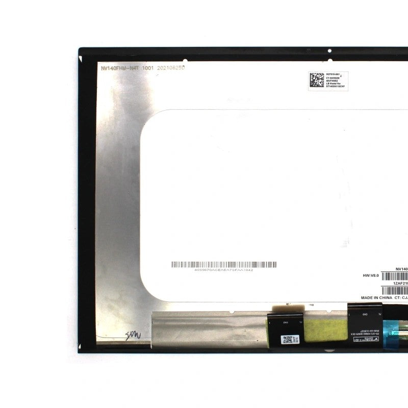 Pantalla Led Táctil 14" Para Portátil Hp Pavilion X360 14-Dy Sin Marco De Plástico + Cristal Frontal