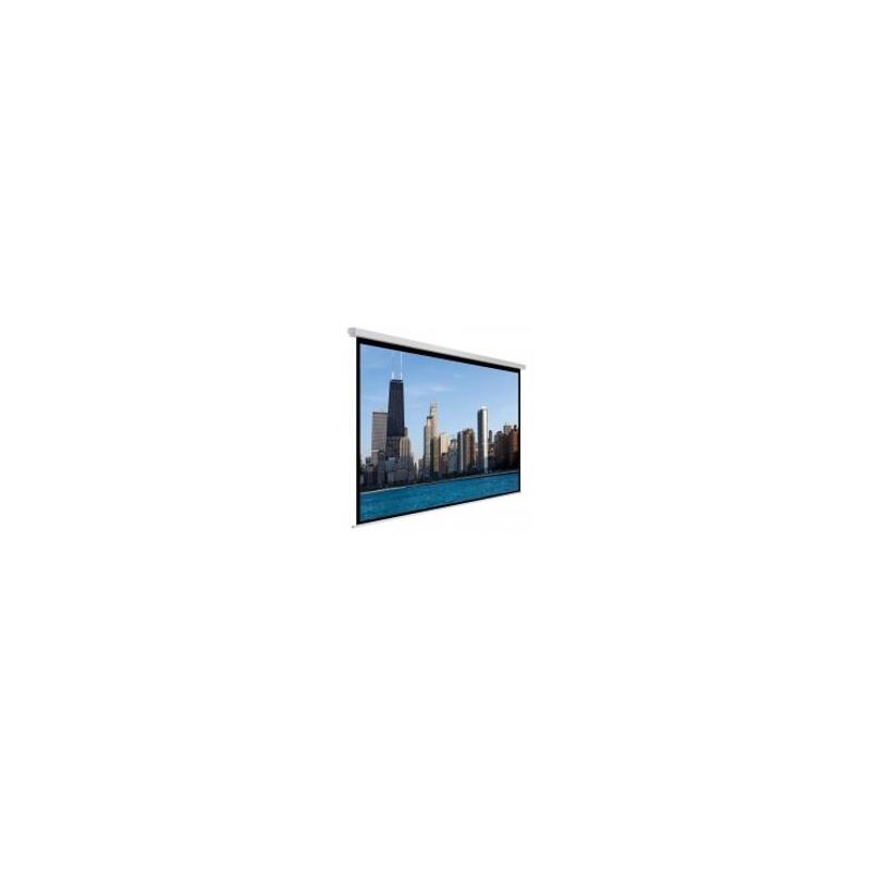 Pantalla Manual Nubi 170x127 Matte White (4:3) Black